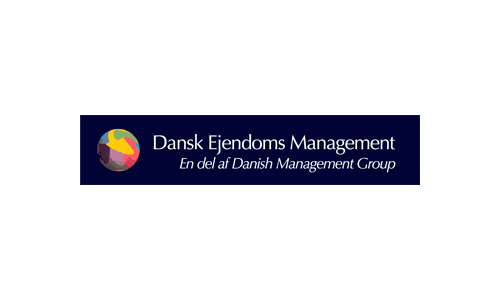 Logo for Dansk Ejendoms Mangement